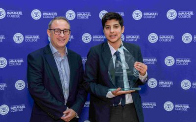 Immanuel College student receives Bar-Ilan Award